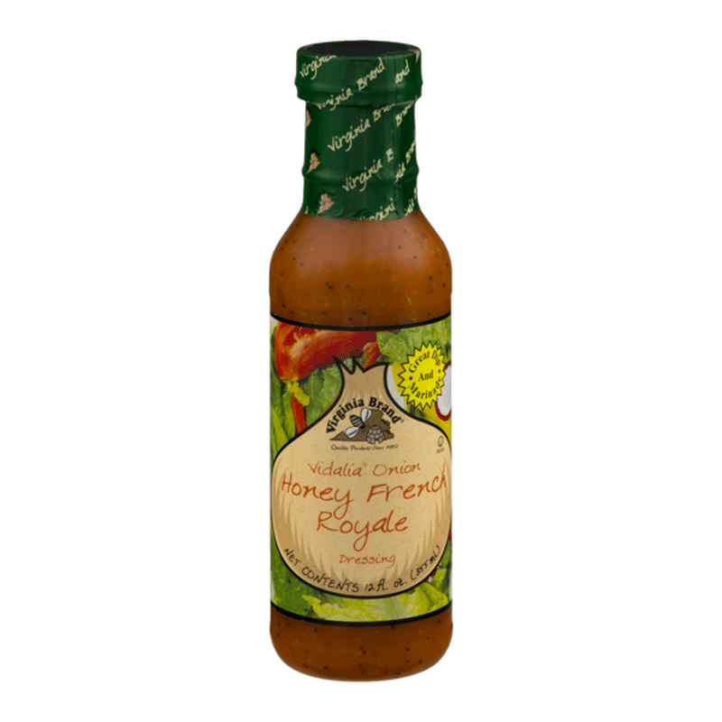 Virginia Brand Dressing Vidalia Onion Honey French Royale (12 fl oz