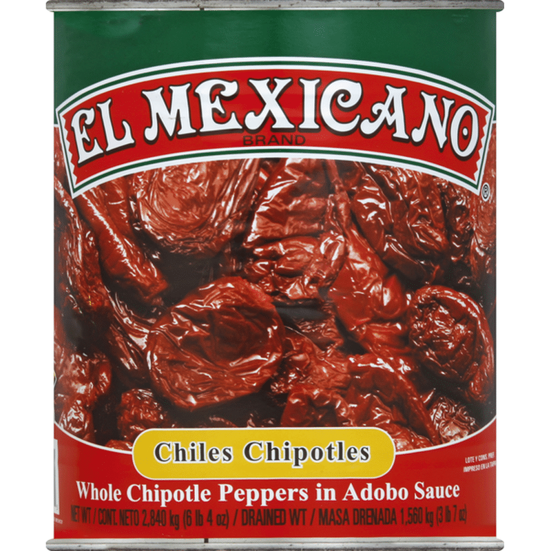 El Mexicano Chiles Chipotles (100 oz) Instacart