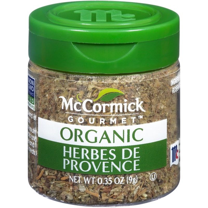 McCormick Gourmet™ Organic Herb De Provence Seasoning (0.35 Oz) - Instacart