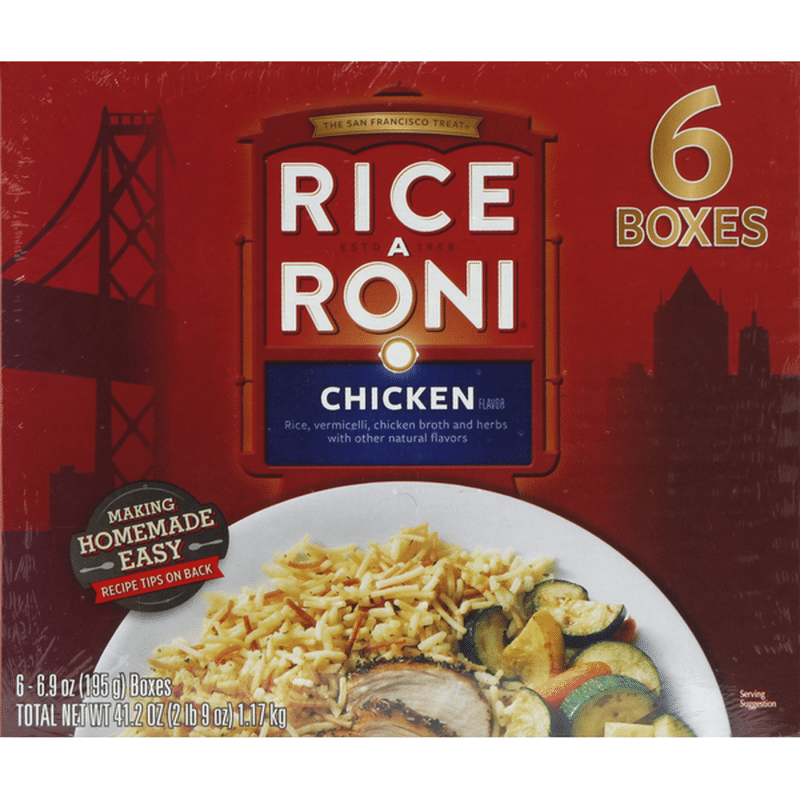 Rice-a-Roni Chicken Flavored Rice (41.4 oz) - Instacart