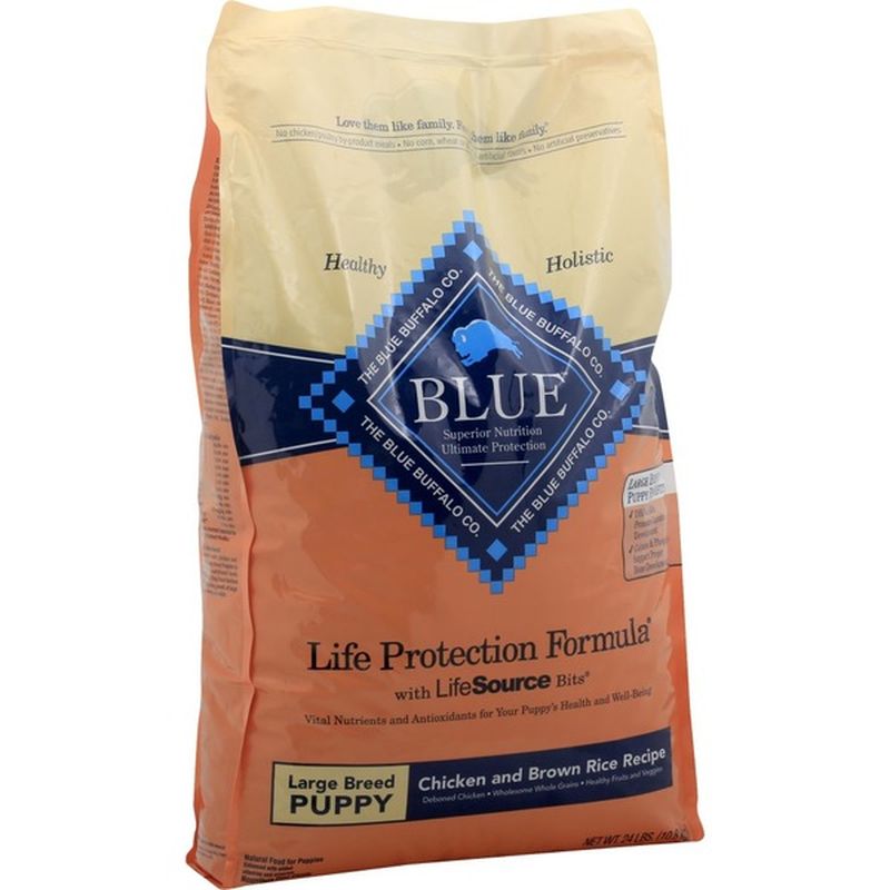 blue buffalo life protection puppy large breed