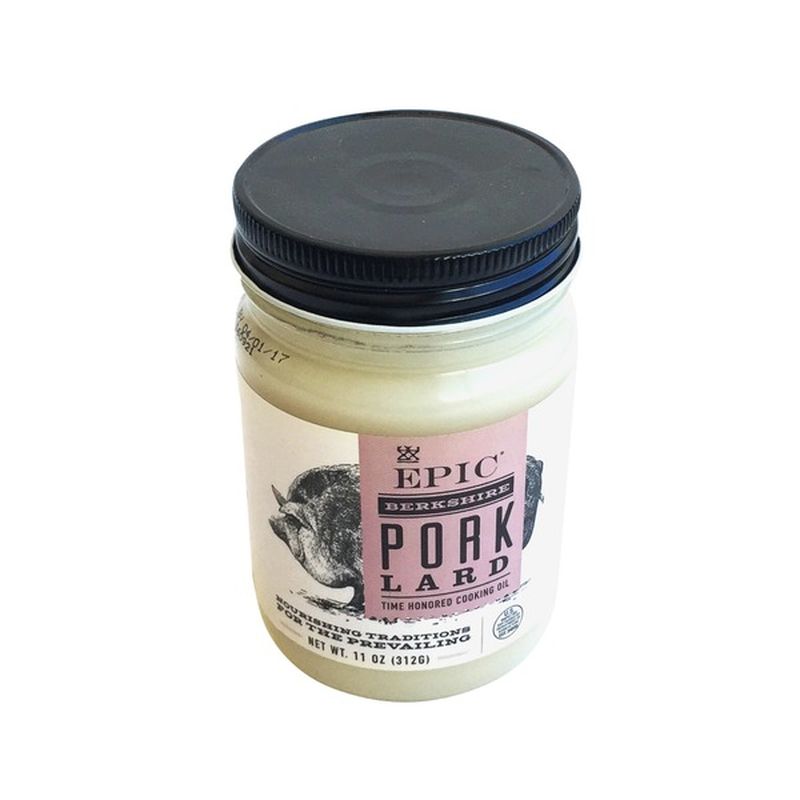 Epic Pork Lard, Berkshire (11 fl oz) Instacart