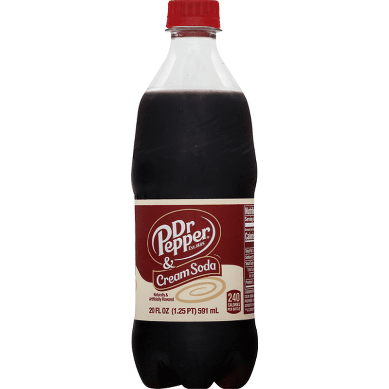 Dr Pepper Cream Soda (20 oz) Instacart