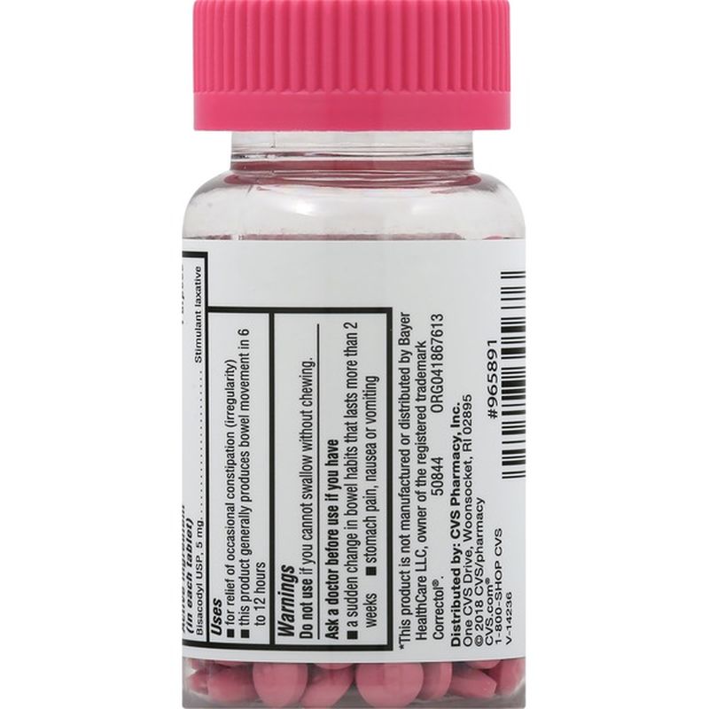 CVS Health CLax Laxative, 5 mg, Tablets (250 each) Instacart