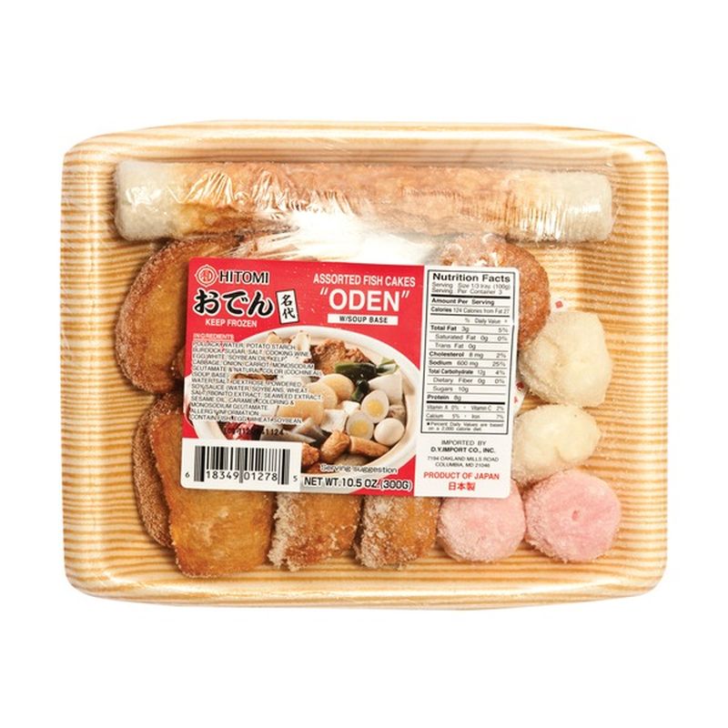 Hitomi Assorted Fish Cakes Oden with Soup Base (10.5 oz) from HMart