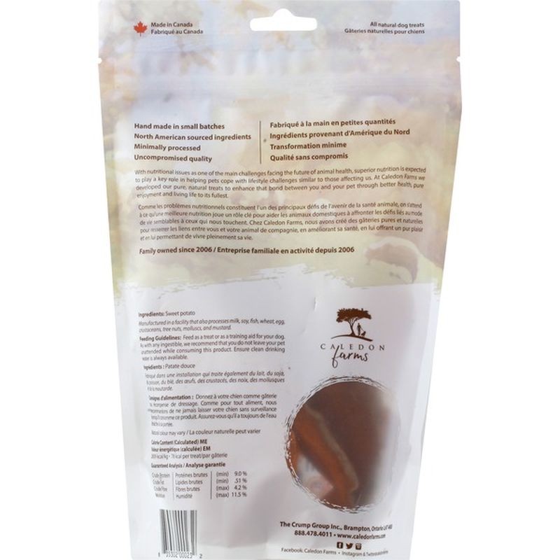caledon farms sweet potato chews