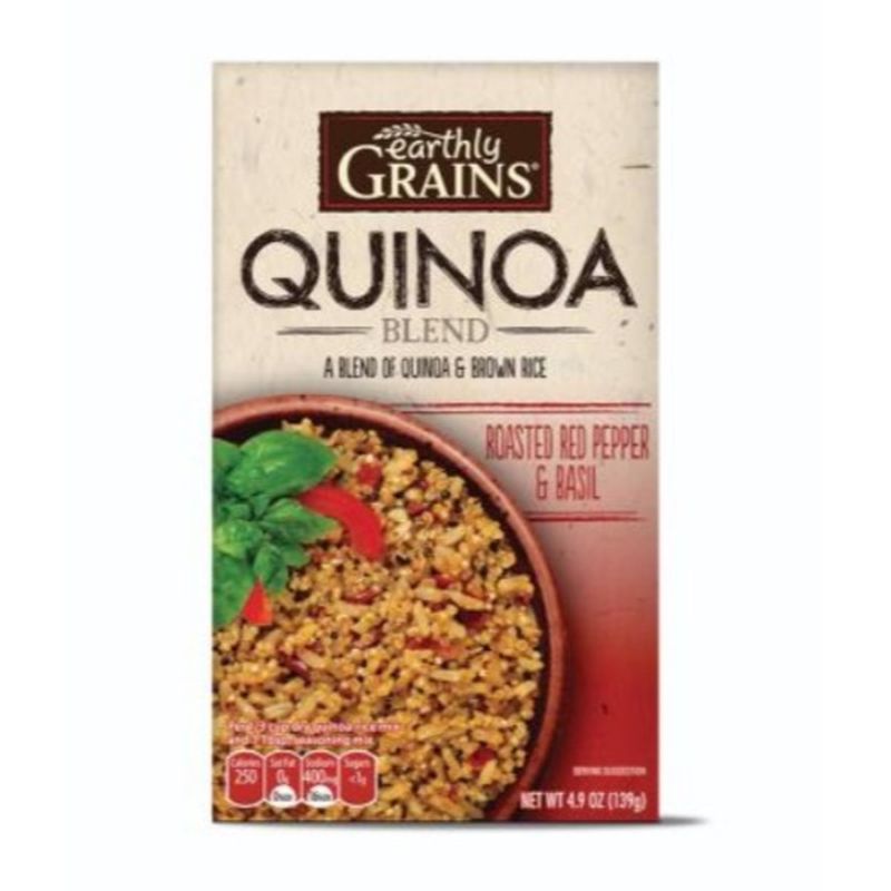 Earthly Grains Roasted Red Pepper Quinoa Blend (4.9 oz) Instacart