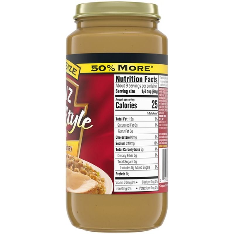 Heinz Roasted Turkey Gravy Value Size 18 Oz Instacart