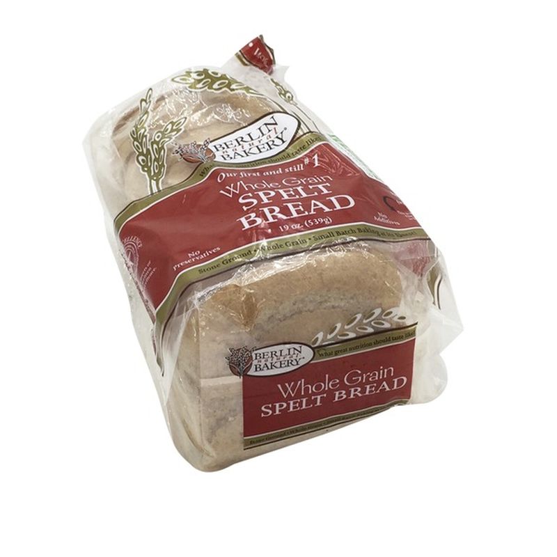 Berlin Natural Bakery Spelt Bread, Whole Grain, Bag (19 oz) Instacart