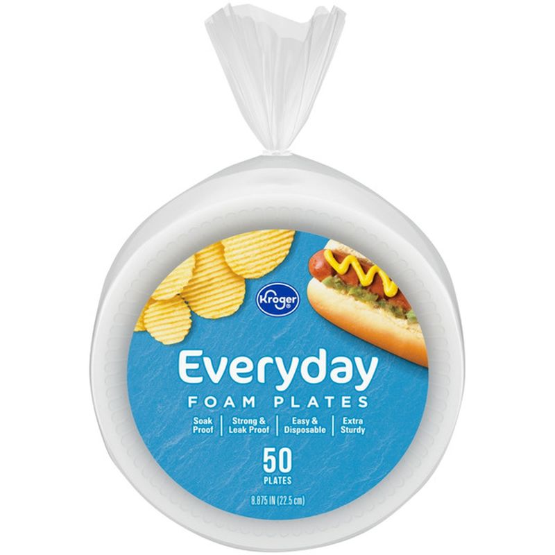 Kroger Everyday Foam Plates