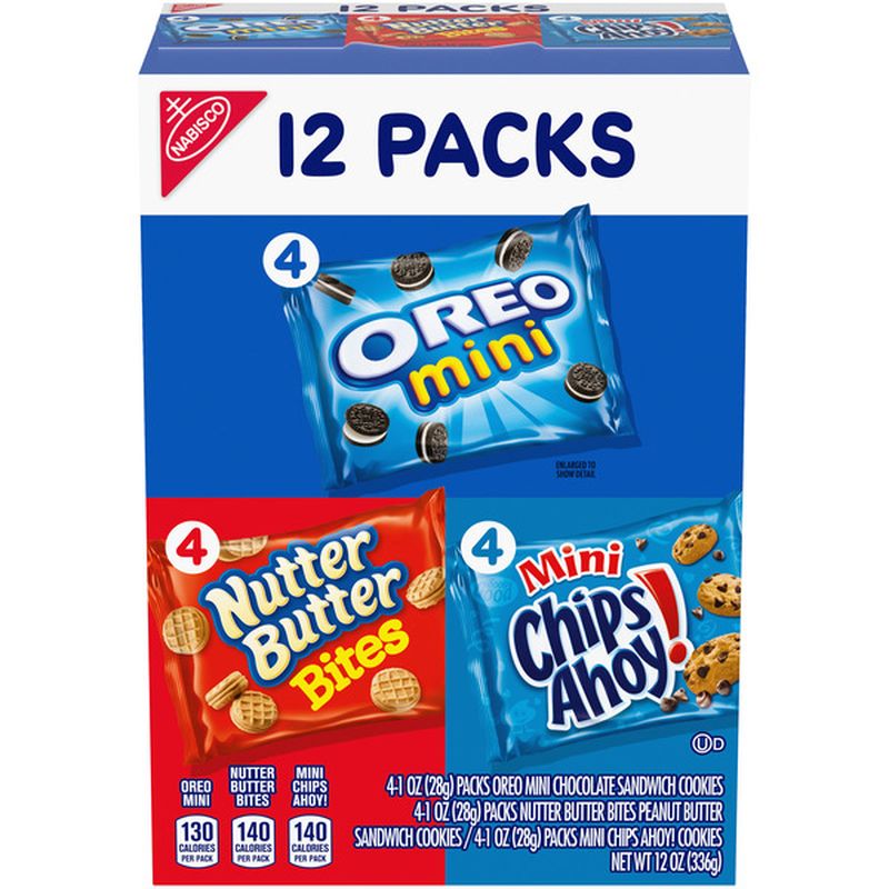 RITZ Cookie Variety Pack, Snack Packs (12 ct) - Instacart