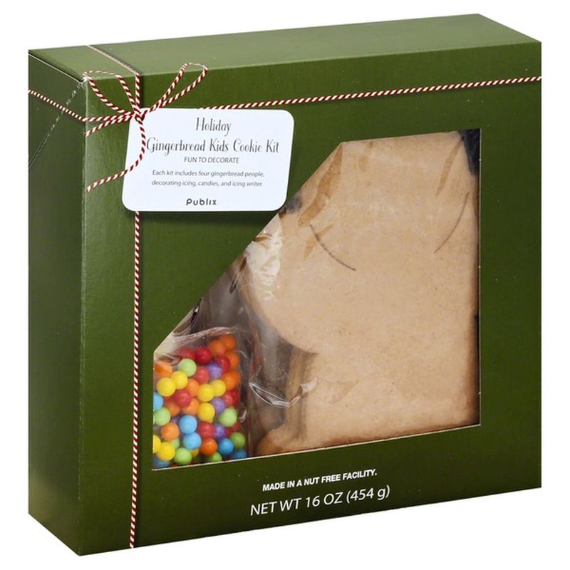 Publix Bakery Decorated Gingerbread Boy Kit (ct) from Publix - Instacart