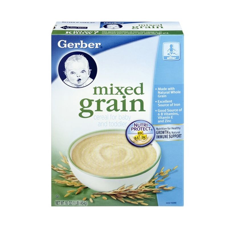 gerber whole wheat baby cereal