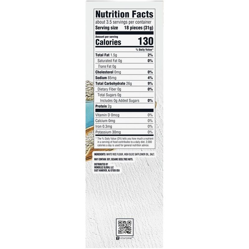 Good Thins GlutenFree Rice Crackers, Simply Salt Flavor (3.5 oz) from