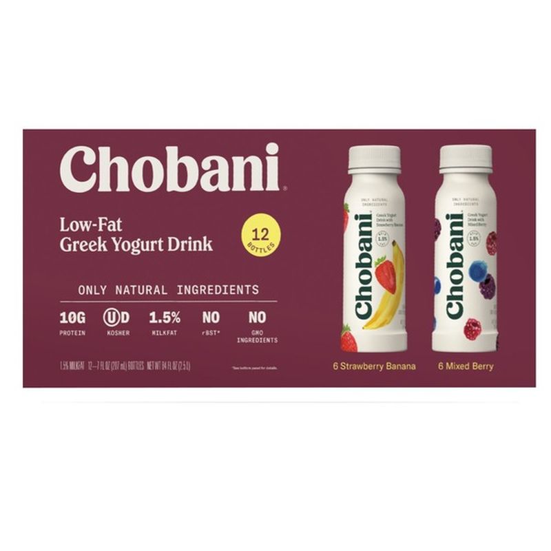 Chobani Drinkable Yogurt (12 ct) from BJ's Wholesale Club Instacart