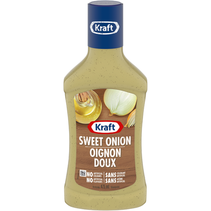 Kraft Signature Sweet Onion Vinegar Dressing (475 ml) Instacart