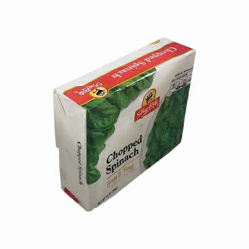 Shoprite Chopped Spinach 10 Oz Instacart