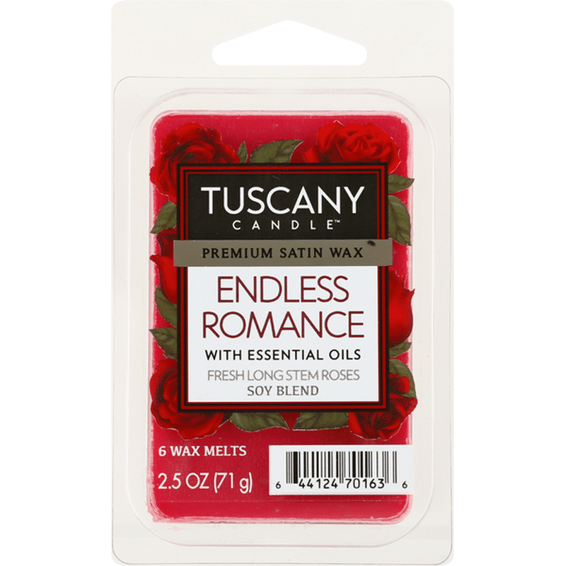 Tuscany Candle Wax Melts, Endless Romance, Soy Blend (6 each) Instacart