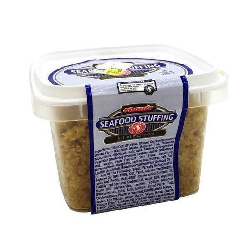 Shaw's Seafood Stuffing (12 oz) Instacart