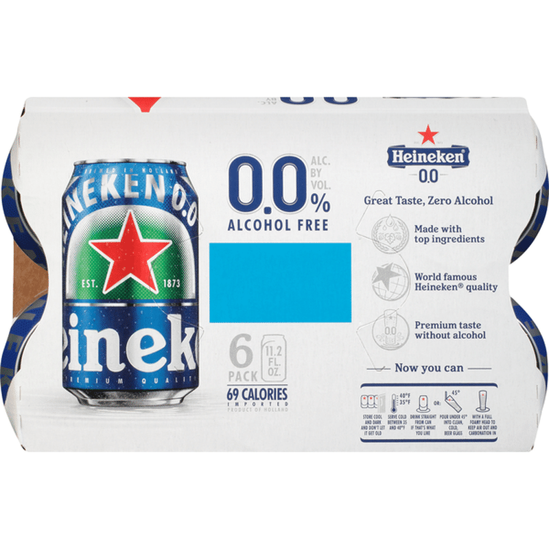 Heineken Non-Alcoholic Beer (11.5 fl oz) - Instacart