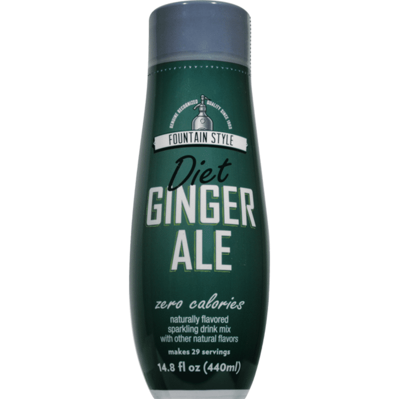 Sodastream Ginger Ale Diet Drink Mix (14.8 fl oz) Instacart
