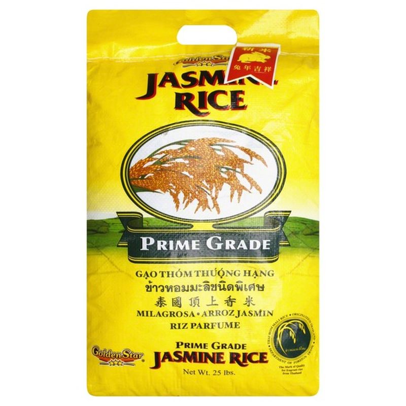 Golden Star Jasmine Rice, Prime Grade (25 lb) Instacart