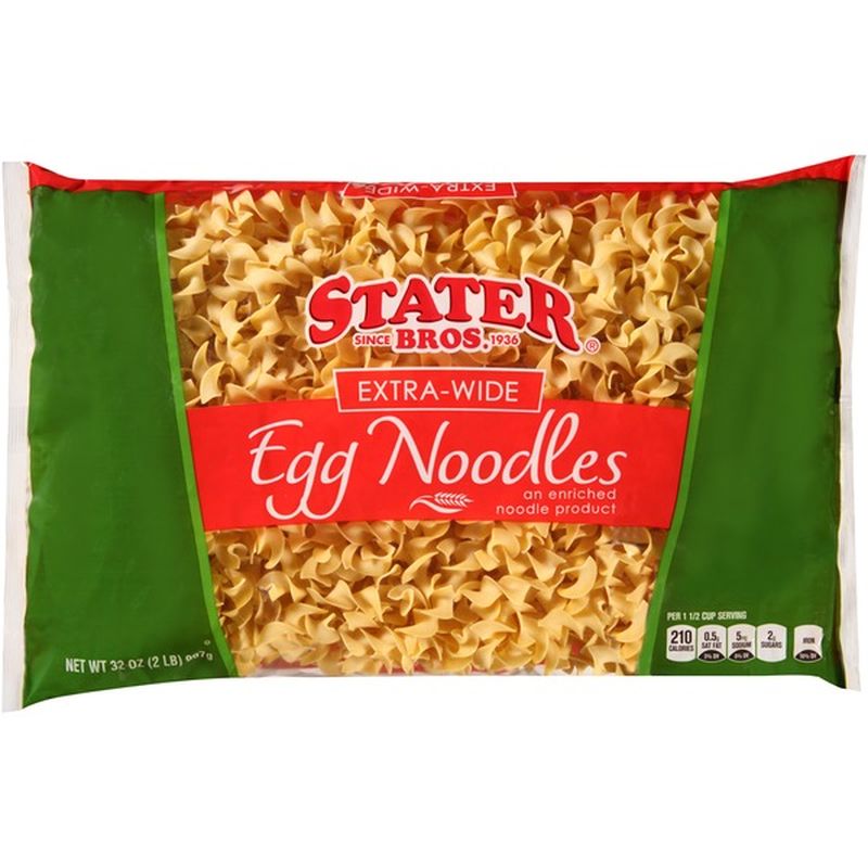 Stater Bros ExtraWide Egg Noodles (32 oz) from Stater Bros. Instacart