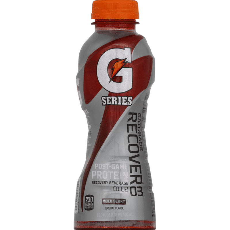 Gatorade PostGame Protein Recovery Beverage, 03 Recover, Mixed Berry