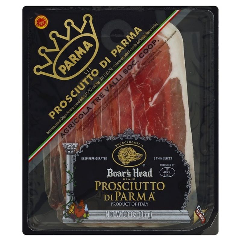 Boar's Head Prosciutto Di Parma Thin Slices (5 ct) from Fresh Thyme Market Instacart