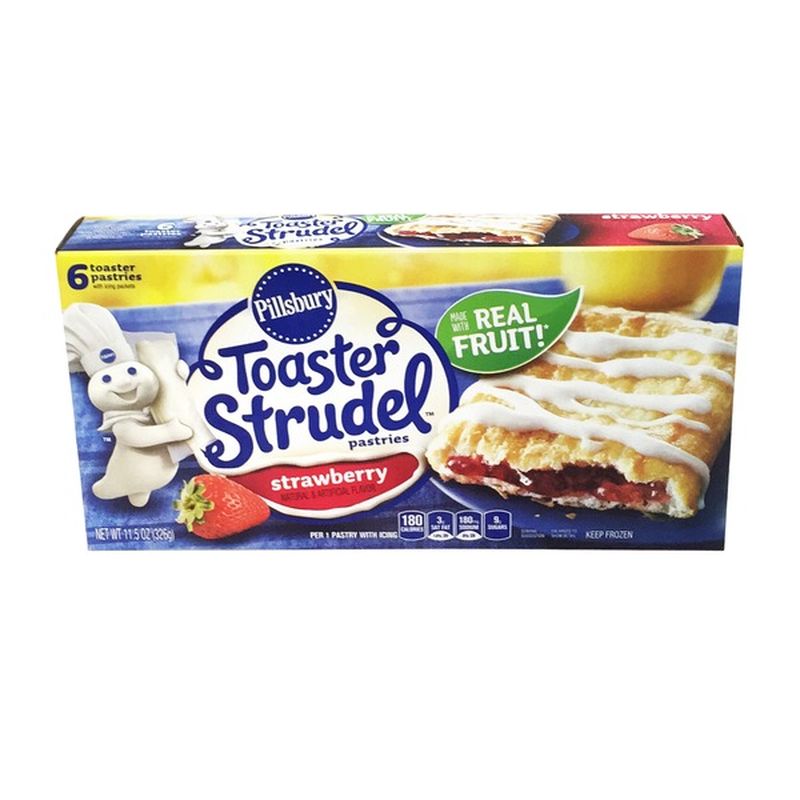 Pillsbury Toaster Strudel Strawberry Toaster Pastries (11.5 oz) - Instacart