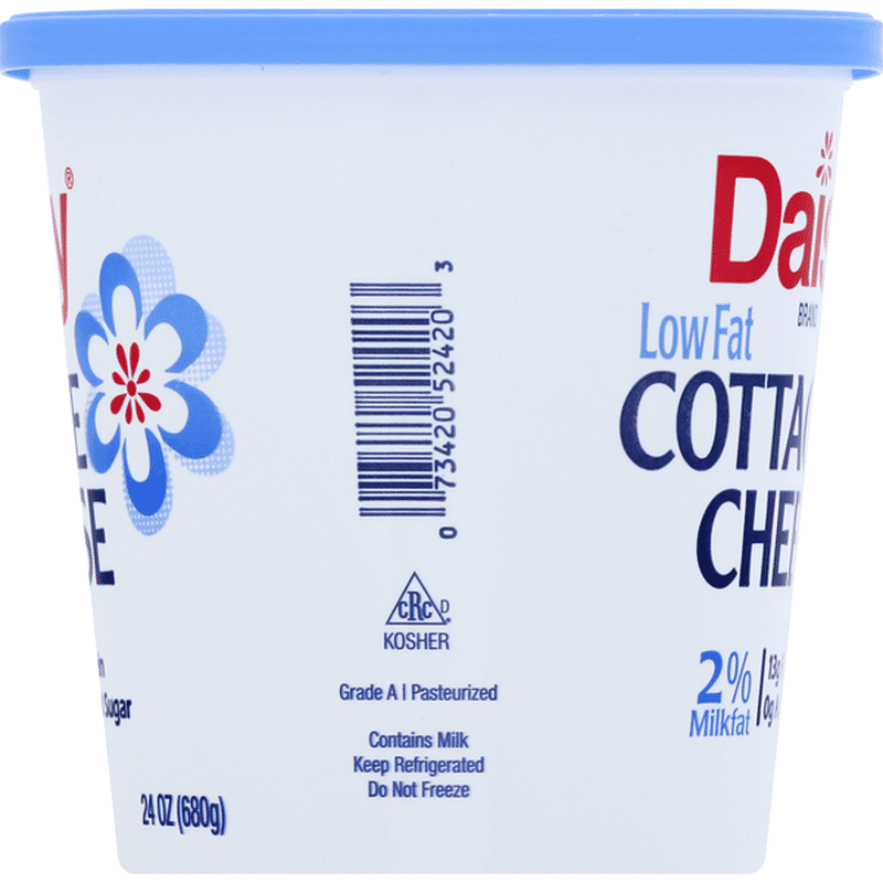 Daisy Cottage Cheese, Low Fat (24 oz) from Superior Grocers Instacart