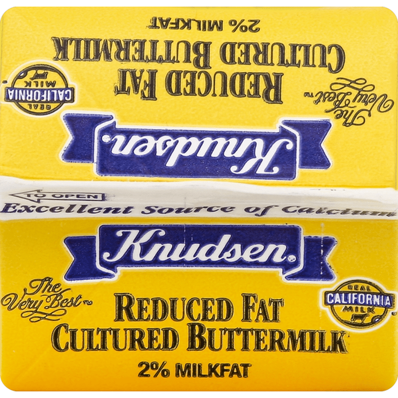 Knudsen Reduced Fat Cultured Buttermilk (1 qt) Instacart