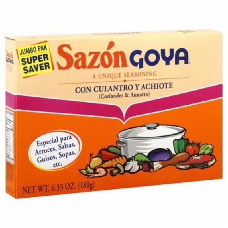 Goya Sazón Seasoning with Coriander & Annatto (6.33 oz) from Kroger