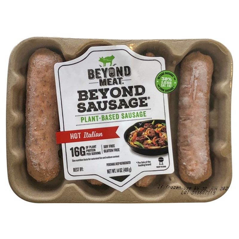 Beyond Meat Hot Italian Plant-Based Sausages (4 ct) from Gordon Food ...