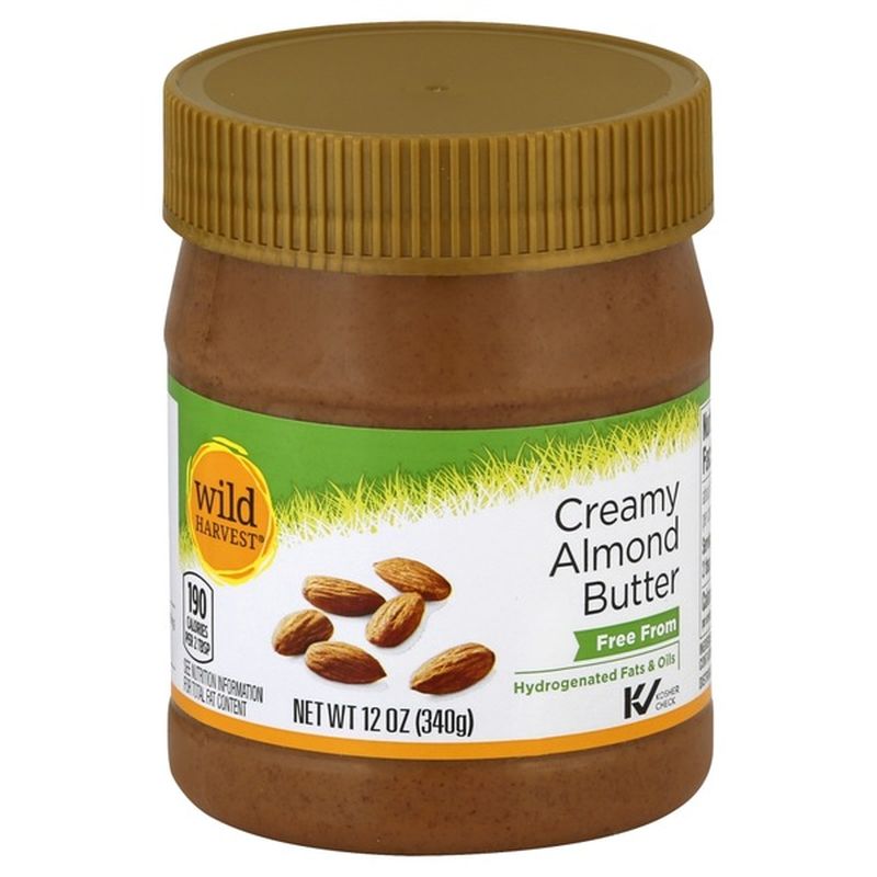 Wild Harvest Creamy Almond Butter (12 oz) from Shoppers - Instacart