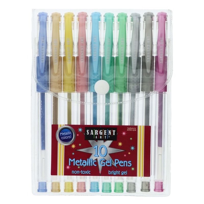 Sargent Art Metallic Gel Pens