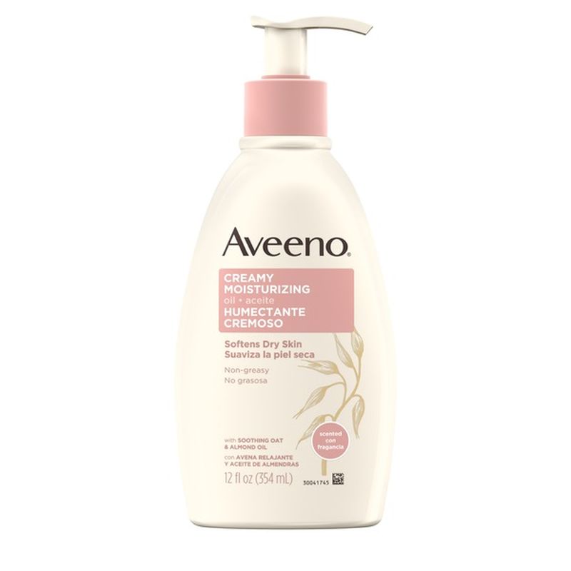 Aveeno Creamy Moisturizing Oil Aceite Humectante Cremoso Scented Con