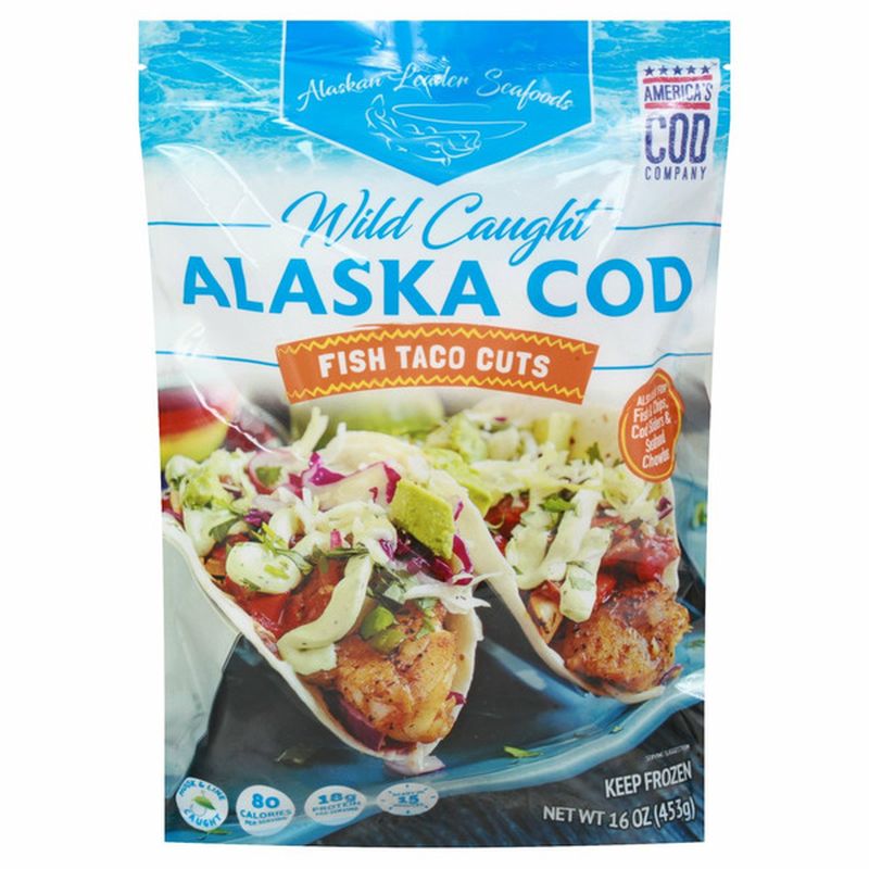 Alaskan Leader Wild Caught Fish Taco Cod Cuts