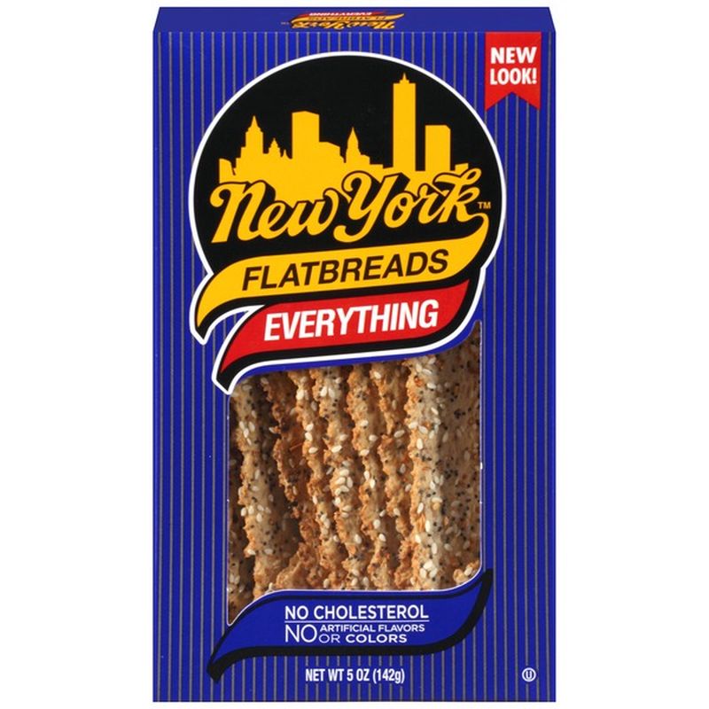 New York Style Everything Flatbreads (5 oz) Instacart
