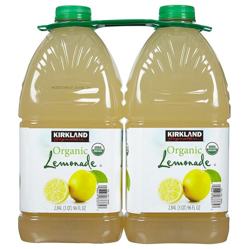 Kirkland Signature Organic Lemonade, 2 x 96 fl oz (96 fl oz) Instacart