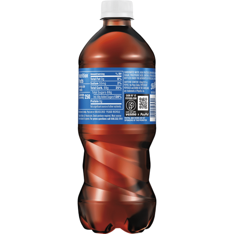 Pepsi Cola Soda (20 fl oz) from Cash Wise Liquor - Instacart