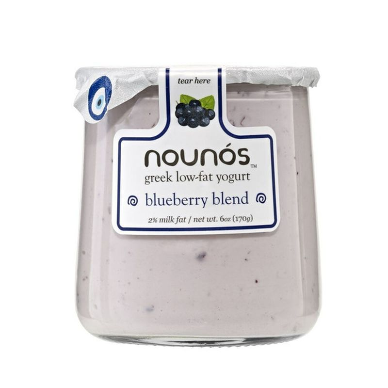 Nounos Blueberry Blend Greek Low-fat Yogurt