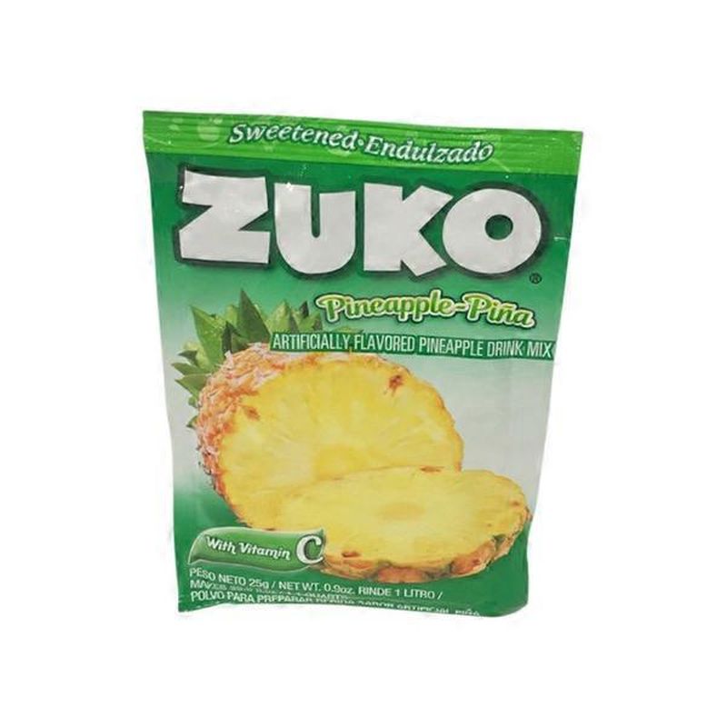 Zuko Pineapplepina Flavored Pineapple Drink Mix (0.9 oz) Delivery or