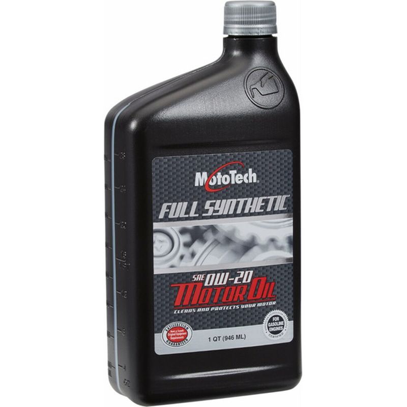 Moto Tech 0W-20 SAE Full Synthetic Motor Oil
