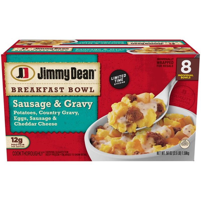 Jimmy Dean Sausage & Gravy Breakfast Bowl (7 oz) from Winn-Dixie ...