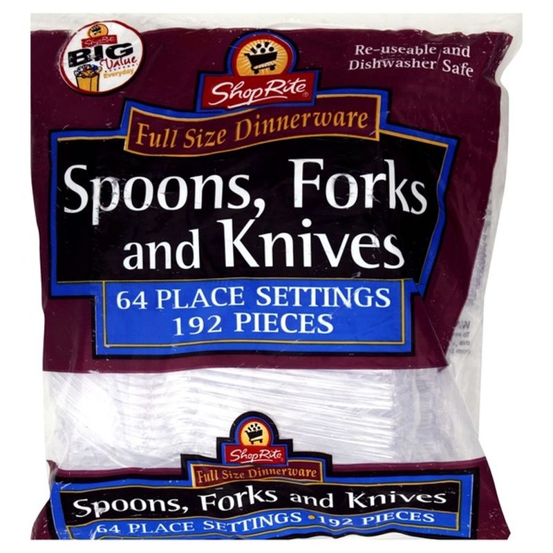 ShopRite Full Size Dinnerware