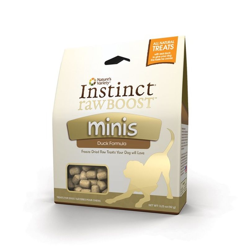 instinct raw boost small breed duck formula