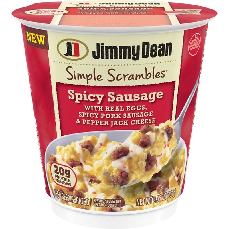 Jimmy Dean Spicy Sausage (5.35 oz) - Instacart