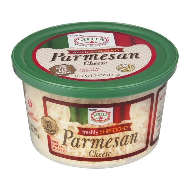Stella Shredded Parmesan Cheese (5 oz) from Mollie Stone's Markets