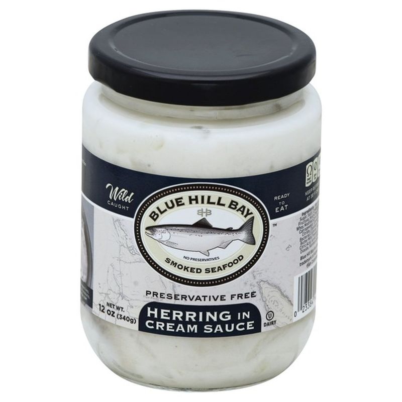 Blue Hill Bay Herring, in Cream Sauce (12 oz) Instacart